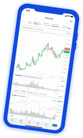 Aigle Rentivo application de trading crypto tableau de bord du portefeuille en direct